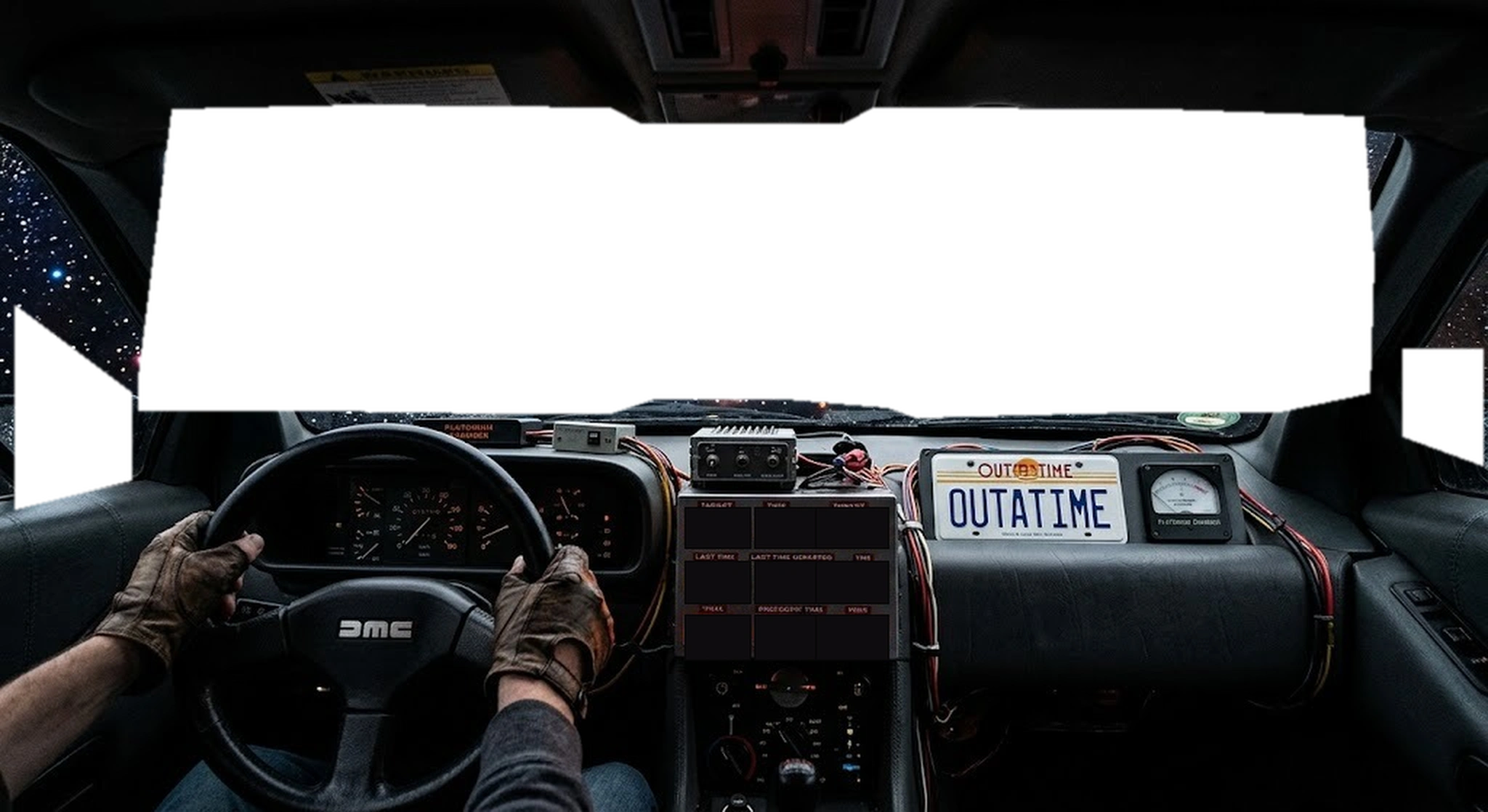 DeLorean Kokpiti